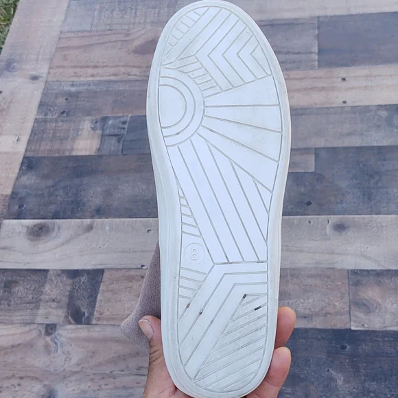 DV By Dolce Vida Roselyn Suede High Top Sneakers Chukka style pull on sz 8 women - Picture 10 of 15